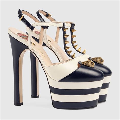 gucci rain heels|gucci platform block heels.